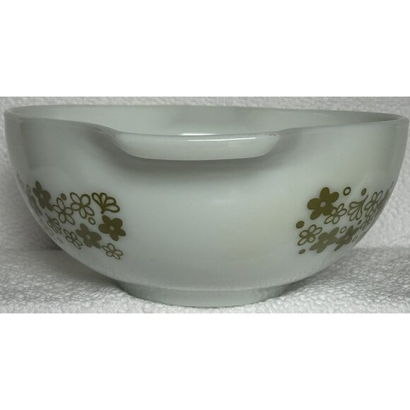 Pyrex Spring Blossom Cinderella 443 Mixing Bowl 2 1/2 Quart Capacity 1972-1979 - Picture 5 of 10